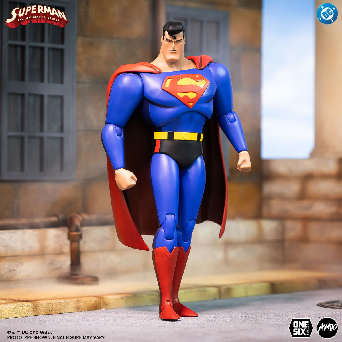 Superman: The Animated Series Superman 1/6 Scale Figure By Mondo