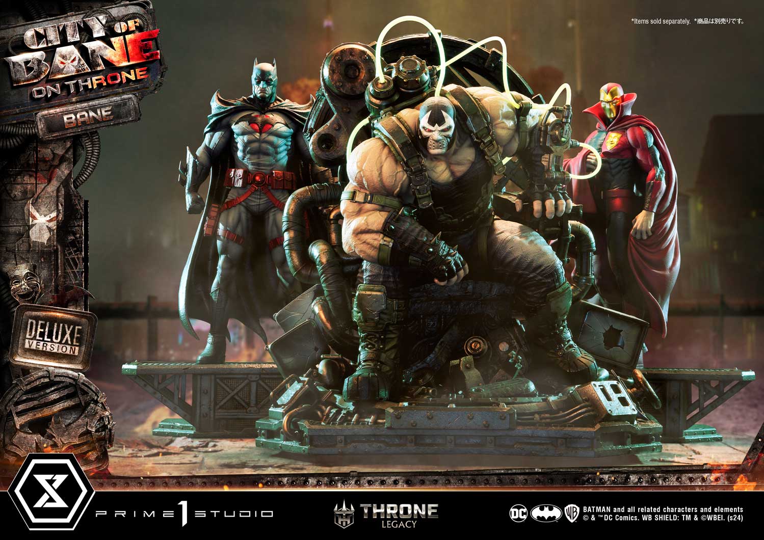 Bane on Throne (Concept design by Carlos D'Anda) DX Bonus Version