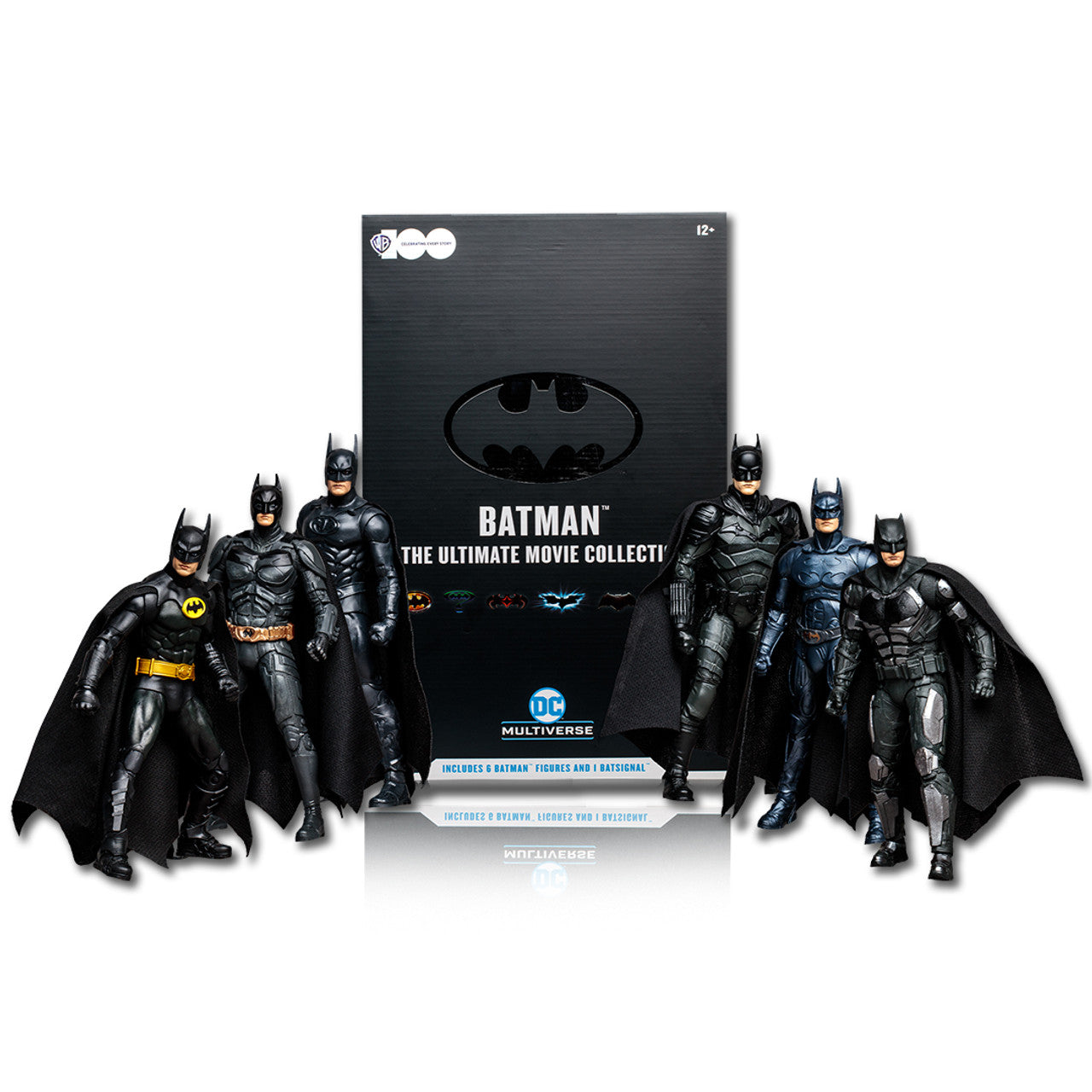 Batman The Ultimate Movie Collection (WB 100 DC Multiverse) 6-Pack 7"