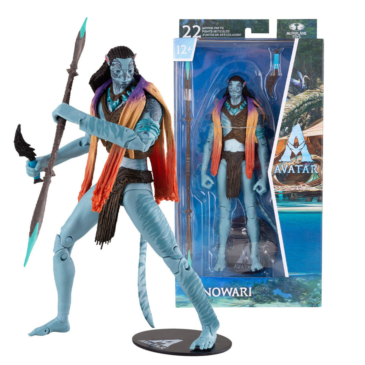 Avatar The Way of Water Tonowari 7-Inch Scale Wave 2 Action Figure By Mcfarlane