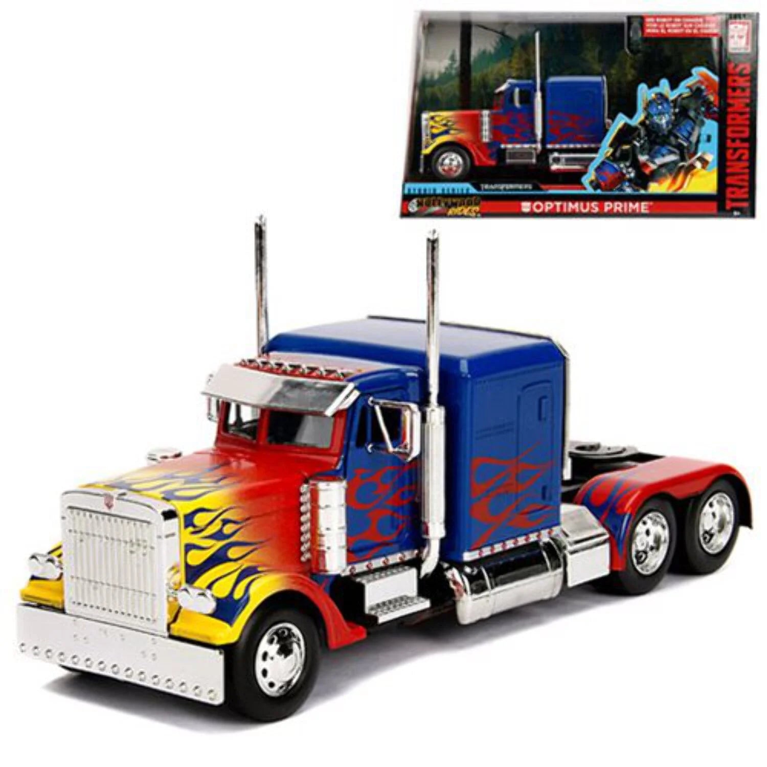 jadatoys トランスフォーマー　1/24 ミニカー3台セット　おまけ付き Jada Toys 1:24 Transformers Optimus Prime Die-Cast Model Vehicles