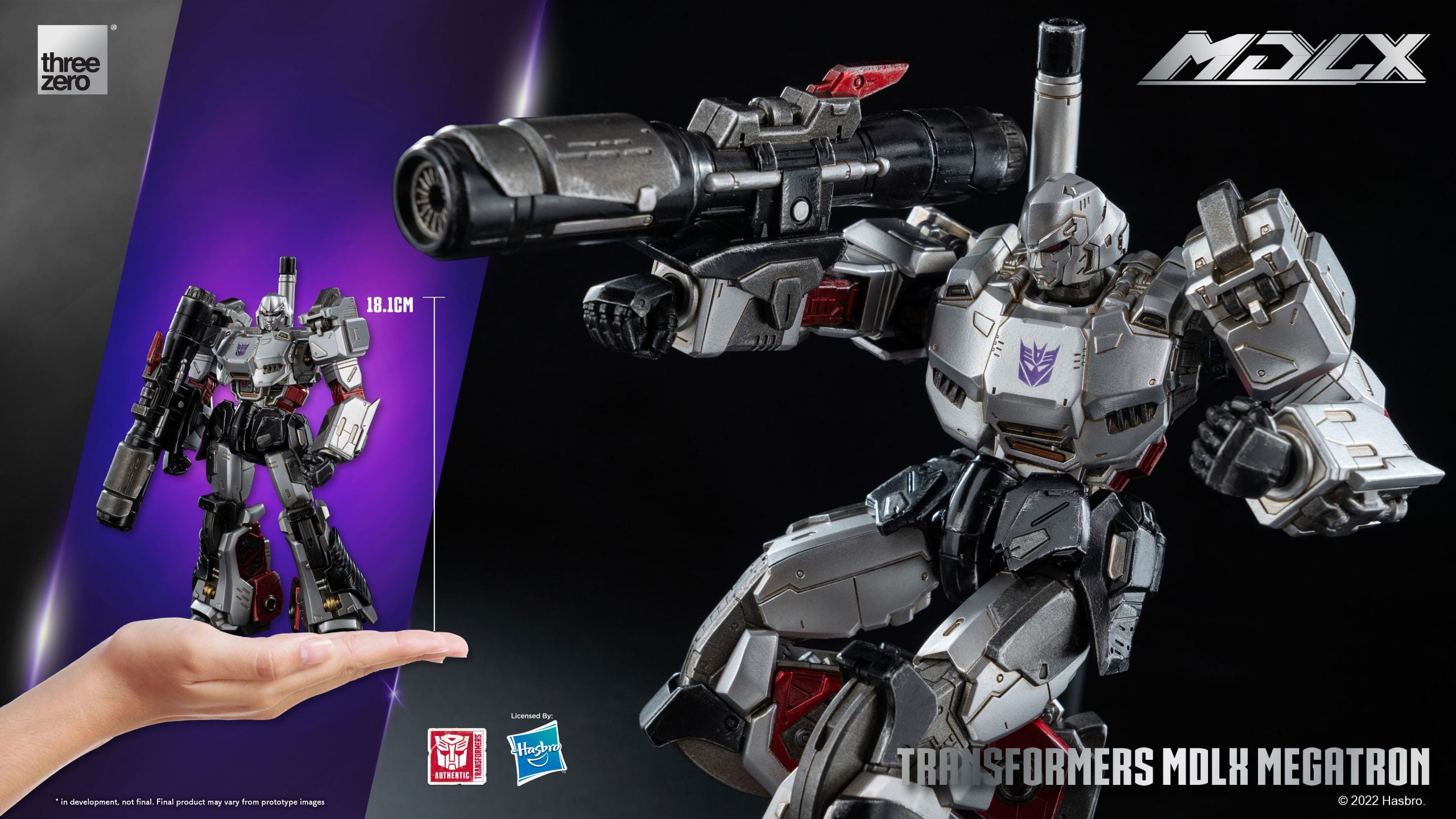 Transformers MDLX Megatron By Threezero