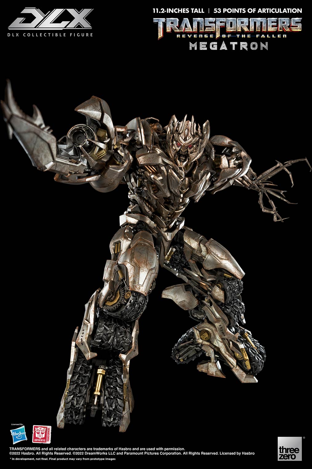 Transformers: Revenge of the Fallen DLX Megatron By Threezero
