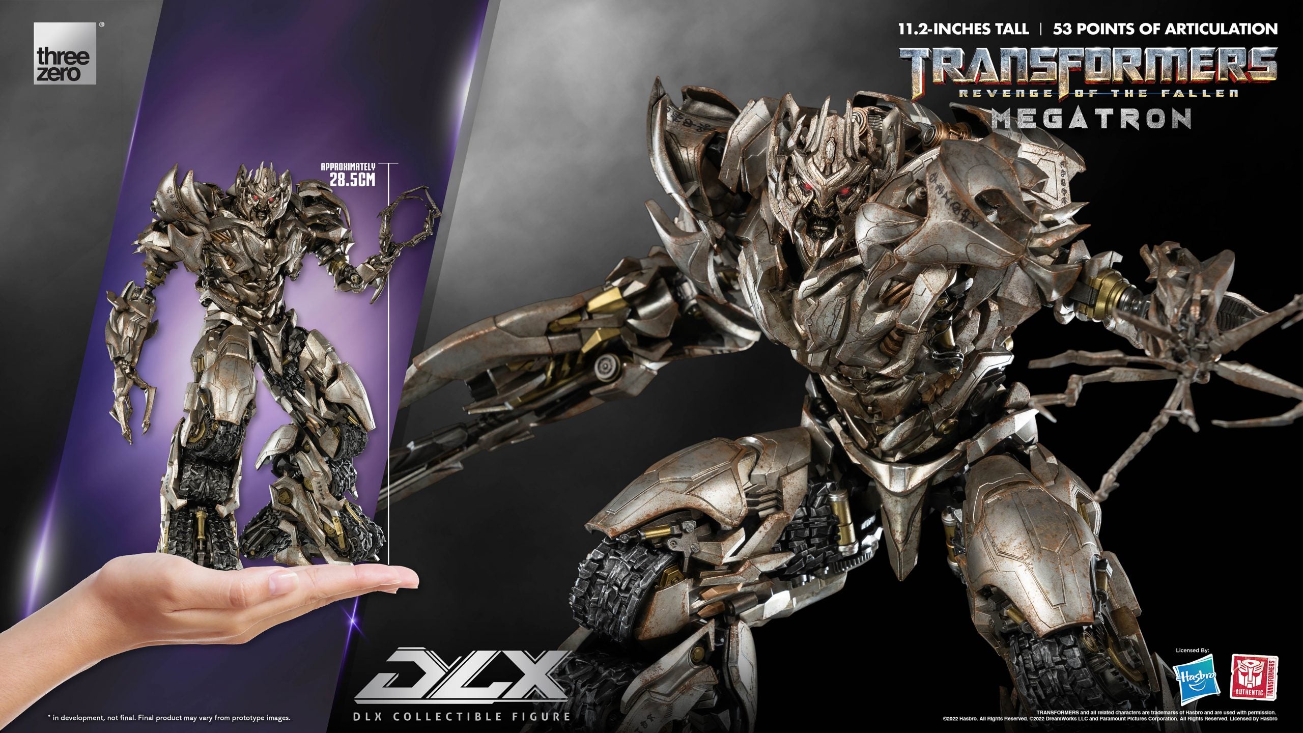 Transformers: Revenge of the Fallen DLX Megatron By Threezero