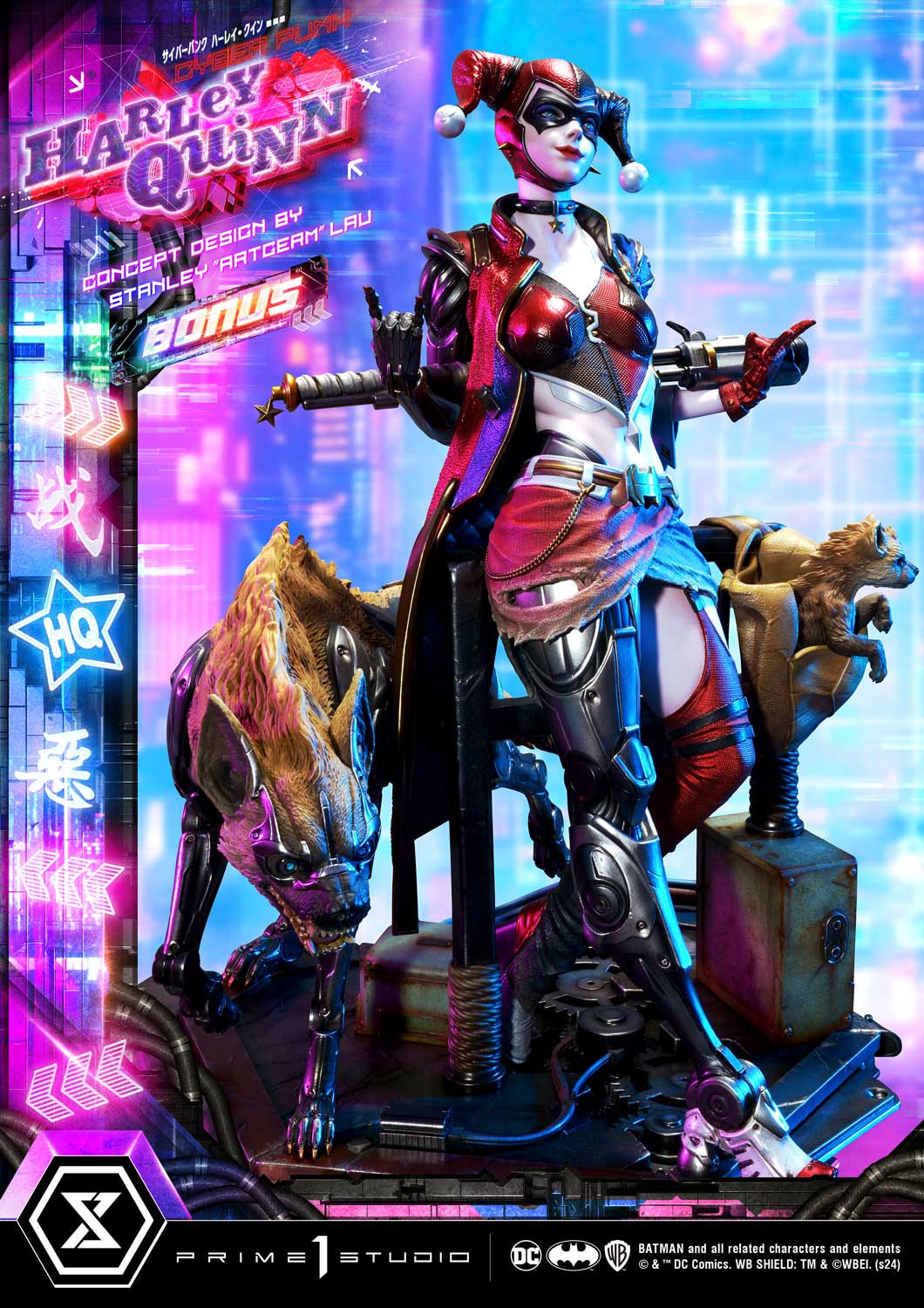 Harley Quinn Cyberpunk DX Bonus Version By Prime 1 Studio