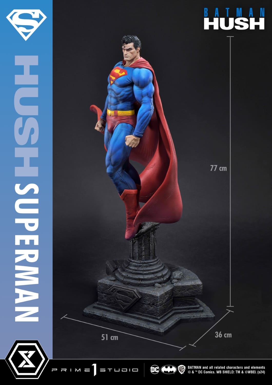Batman: Hush (Comics) - Superman 1/4 Bonus version statue