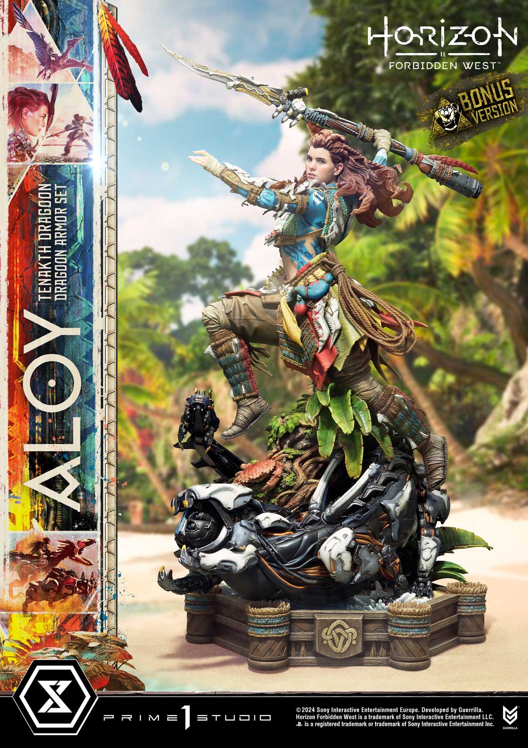 Horizon Zero Dawn Aloy Tenakth Dragoon Armor Bonus Version By Prime 1 Studio