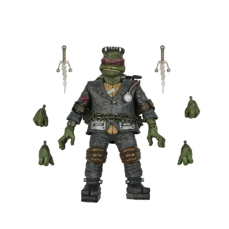 Universal Monsters x Teenage Mutant Ninja Turtles Ultimate Raphael as Frankenstein's Monster Action Figure