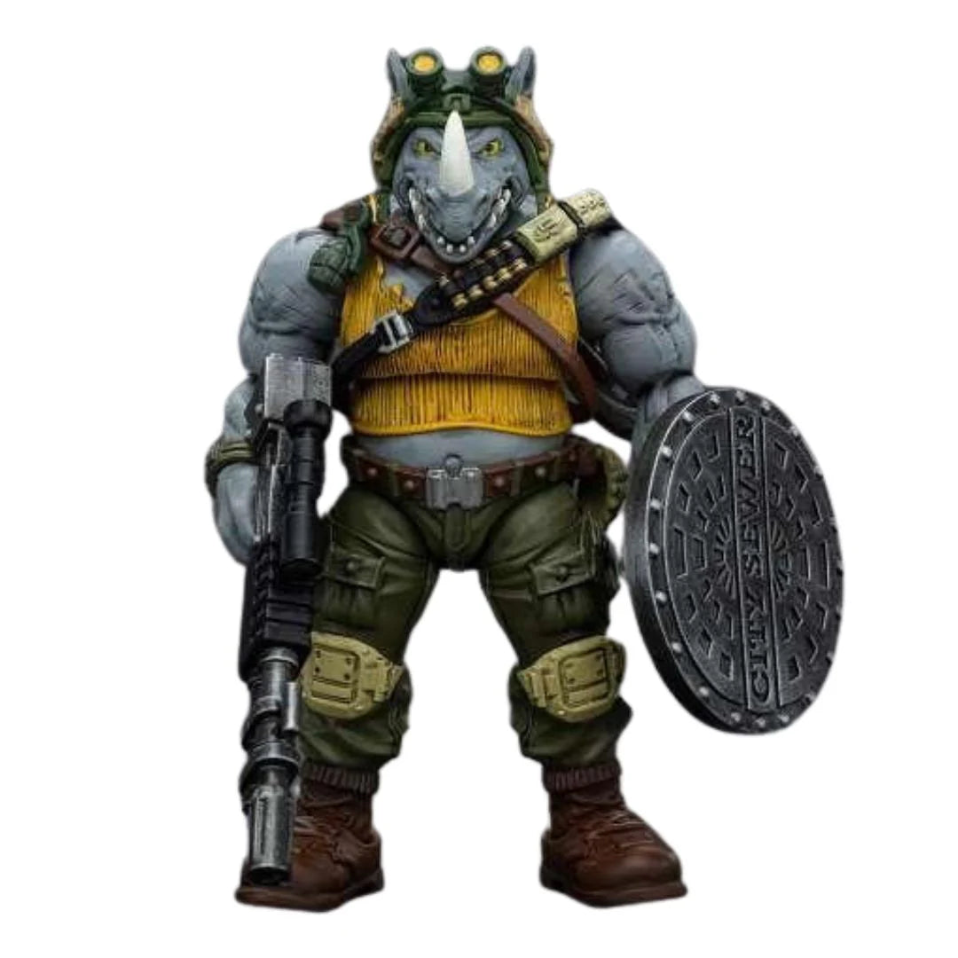 Teenage Mutant Ninja Turtles Rocksteady Action Figure By Joytoy