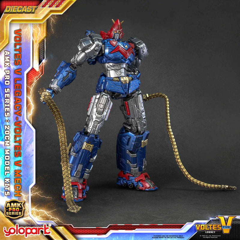 Voltes V: Legacy Voltes V Mech Model Kit AMK PRO Series By Yolopark