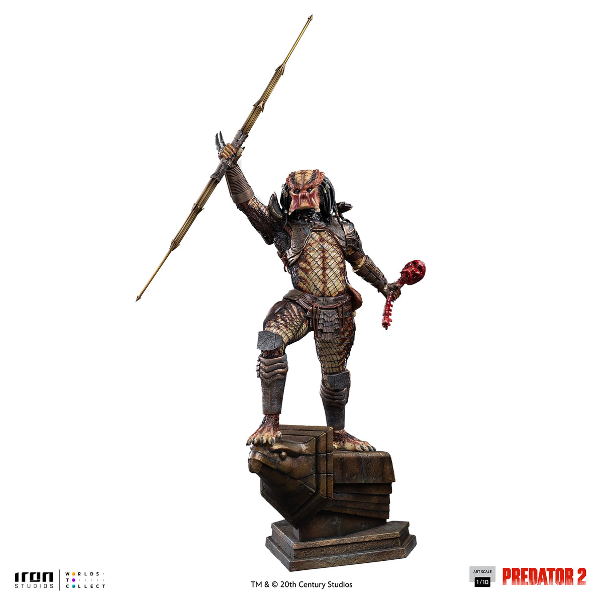 Predator City Hunter Predator 2 Art Scale 1/10 Statue By Iron Studios