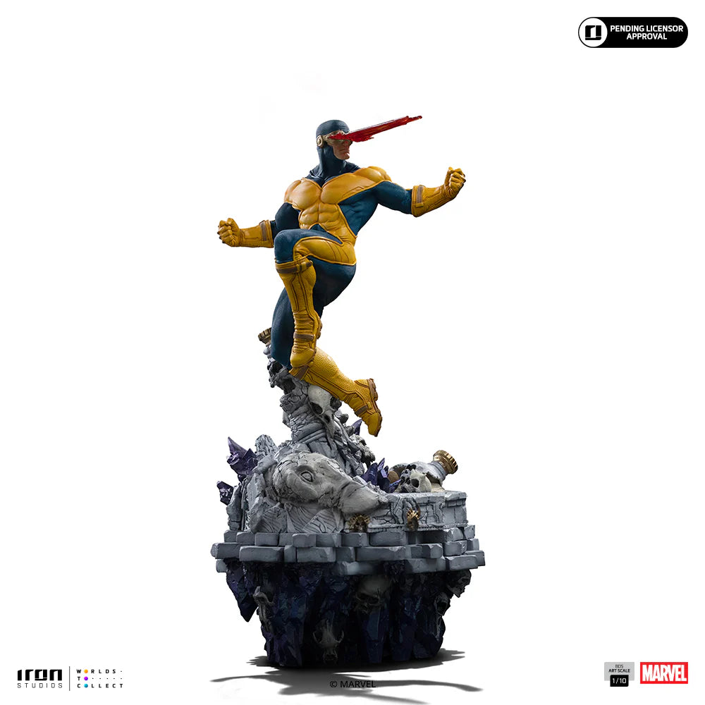 X-Men Cyclops Infinity Gauntlet Diorama Bds Statue By Iron Studios