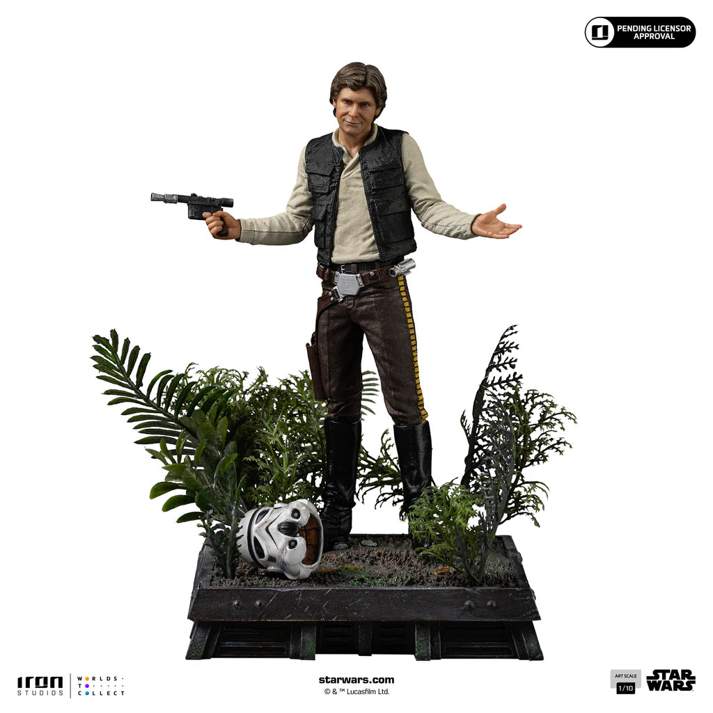 Star Wars: Return of the Jedi Han Solo Statue By Iron Studios