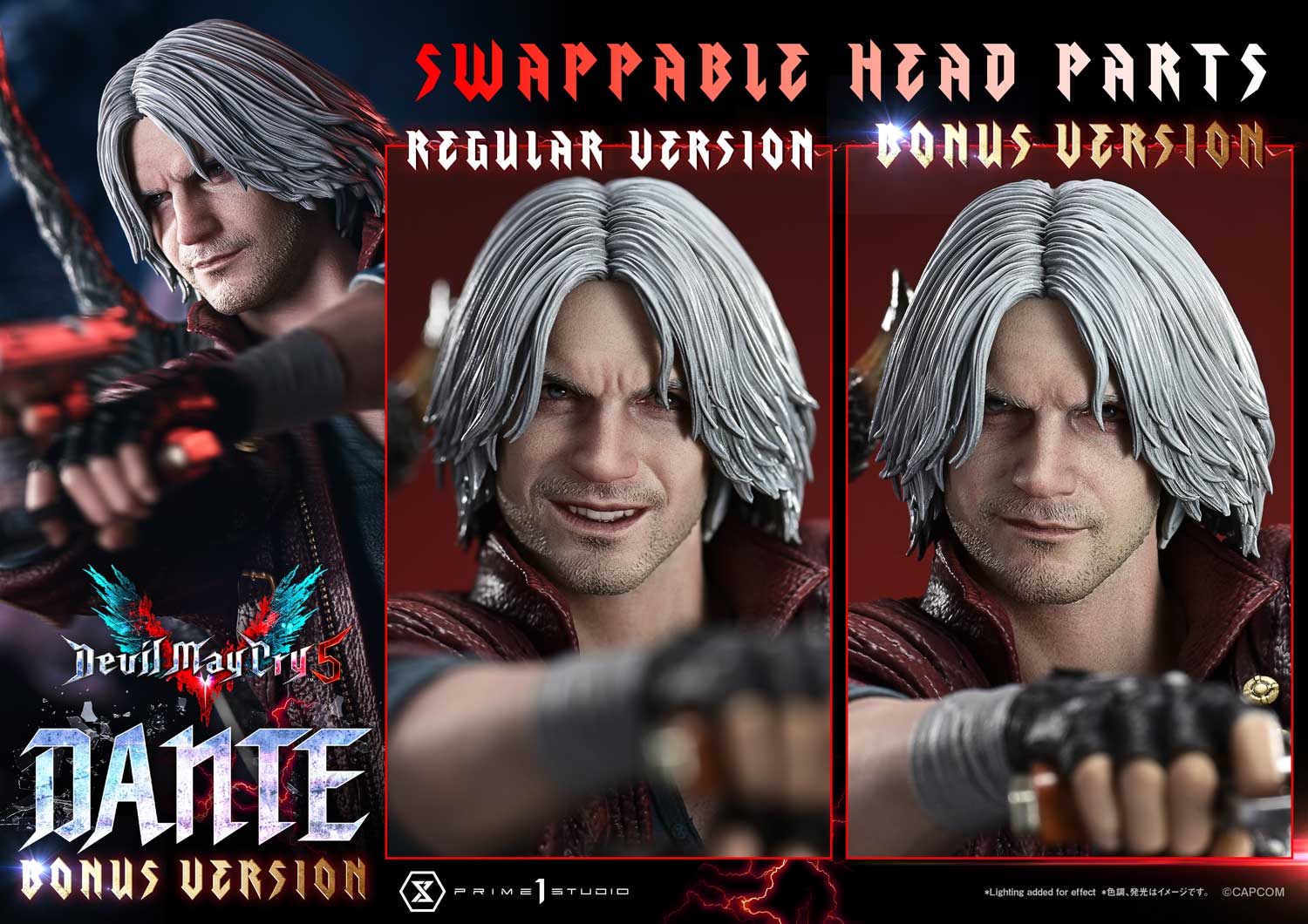 Devil May Cry 5 Dante Bonus Version Statue by Prime1 Studio