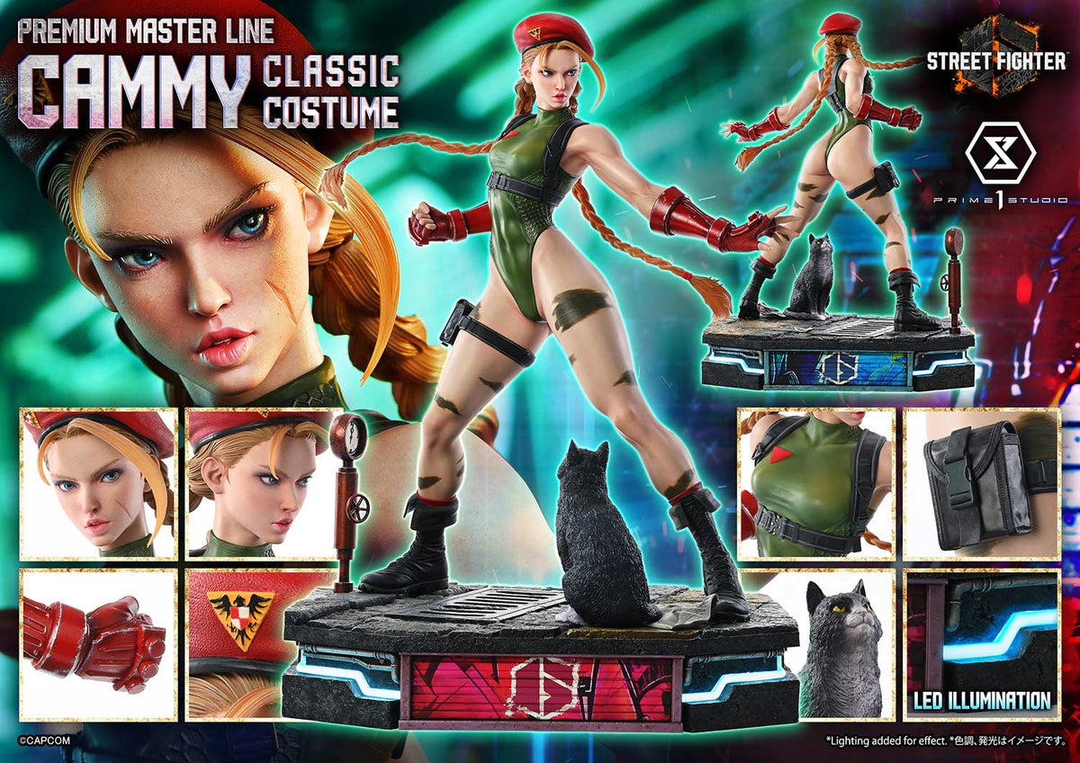 Street Fighter 6 Cammy Classic Costume 1/4 Statue by Prime 1 Studio