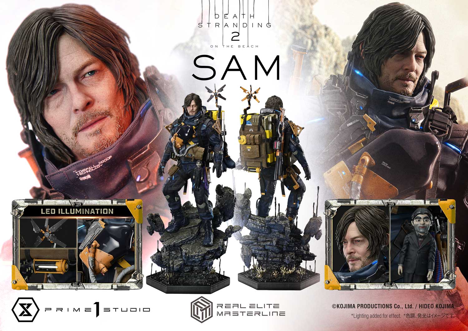 Death Stranding 2: On the Beach Sam 1/3 Scale statue by Prime 1 Studio