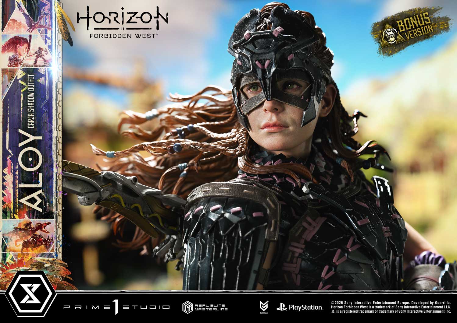 Horizon Forbidden West Aloy Carja Shadow Outfit DX Bonus Version By Prime 1 Studios