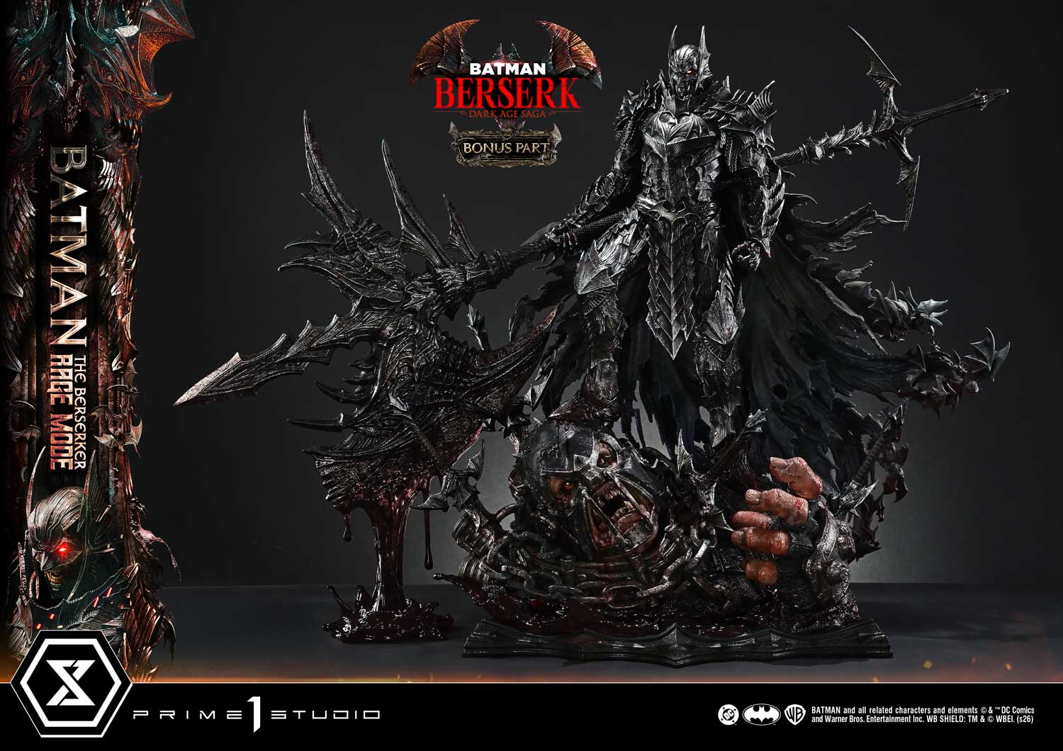 Batman: The Berserker Rage Mode DX Bonus Version Statue By Prime 1 studio