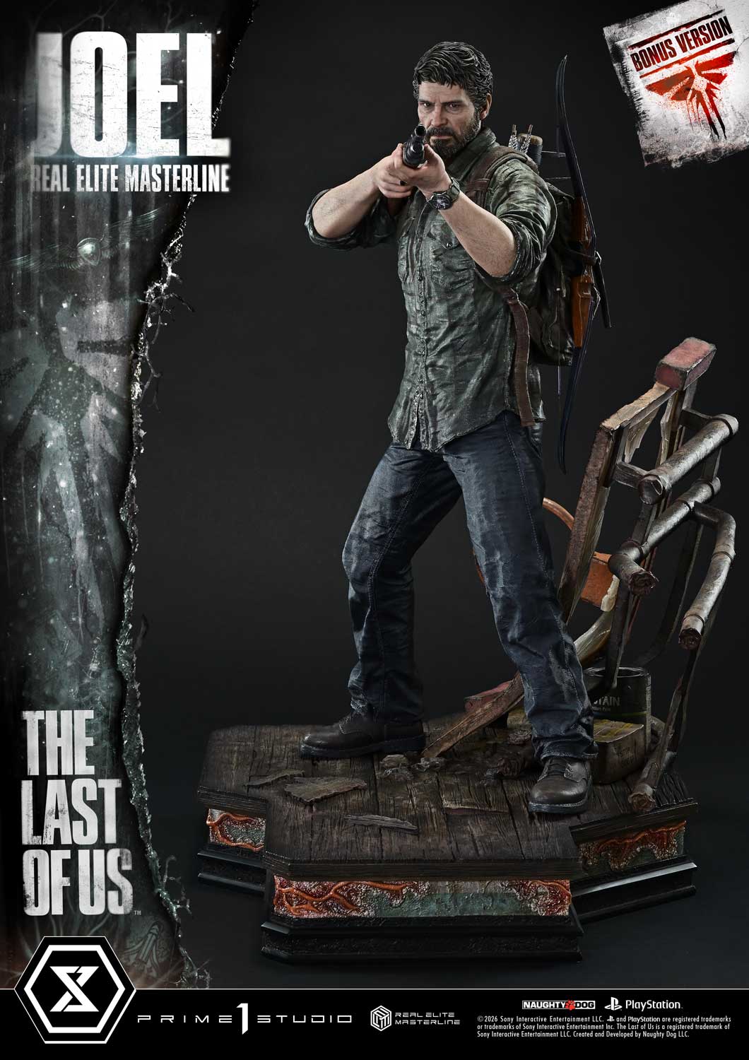 The Last of Us Part Ⅰ Joel 1/4 Statue By Prime 1 Studio
