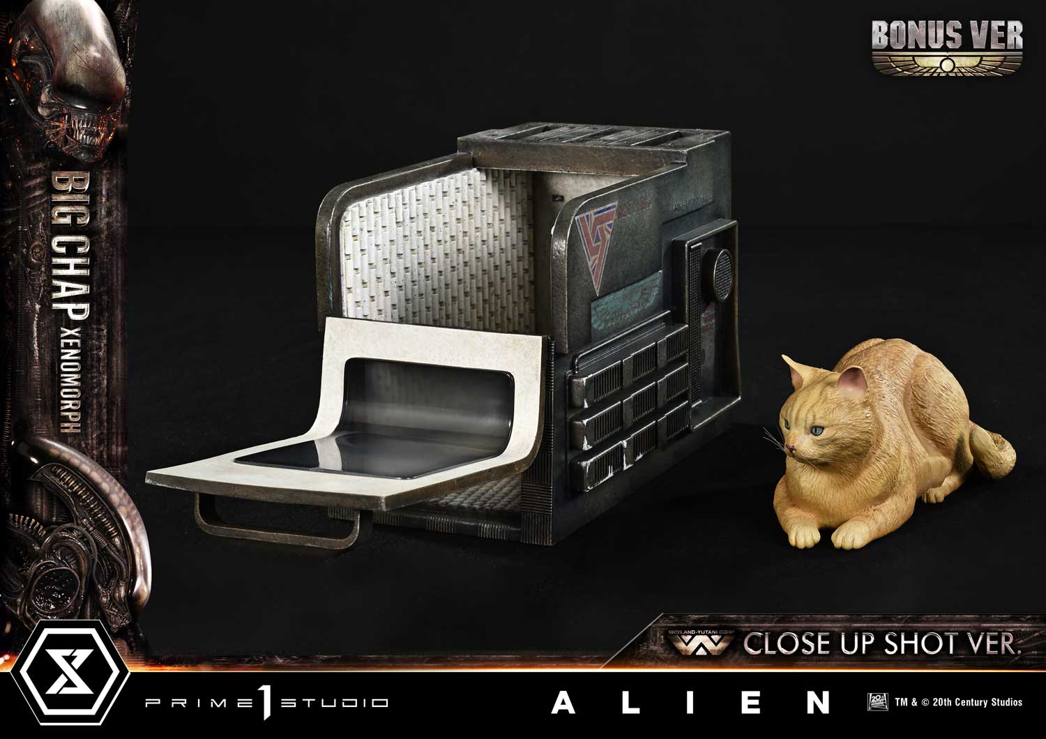 Alien (Film) Big Chap Xenomorph Close Up Shot ver. Deluxe Bonus By Prime1 Studio