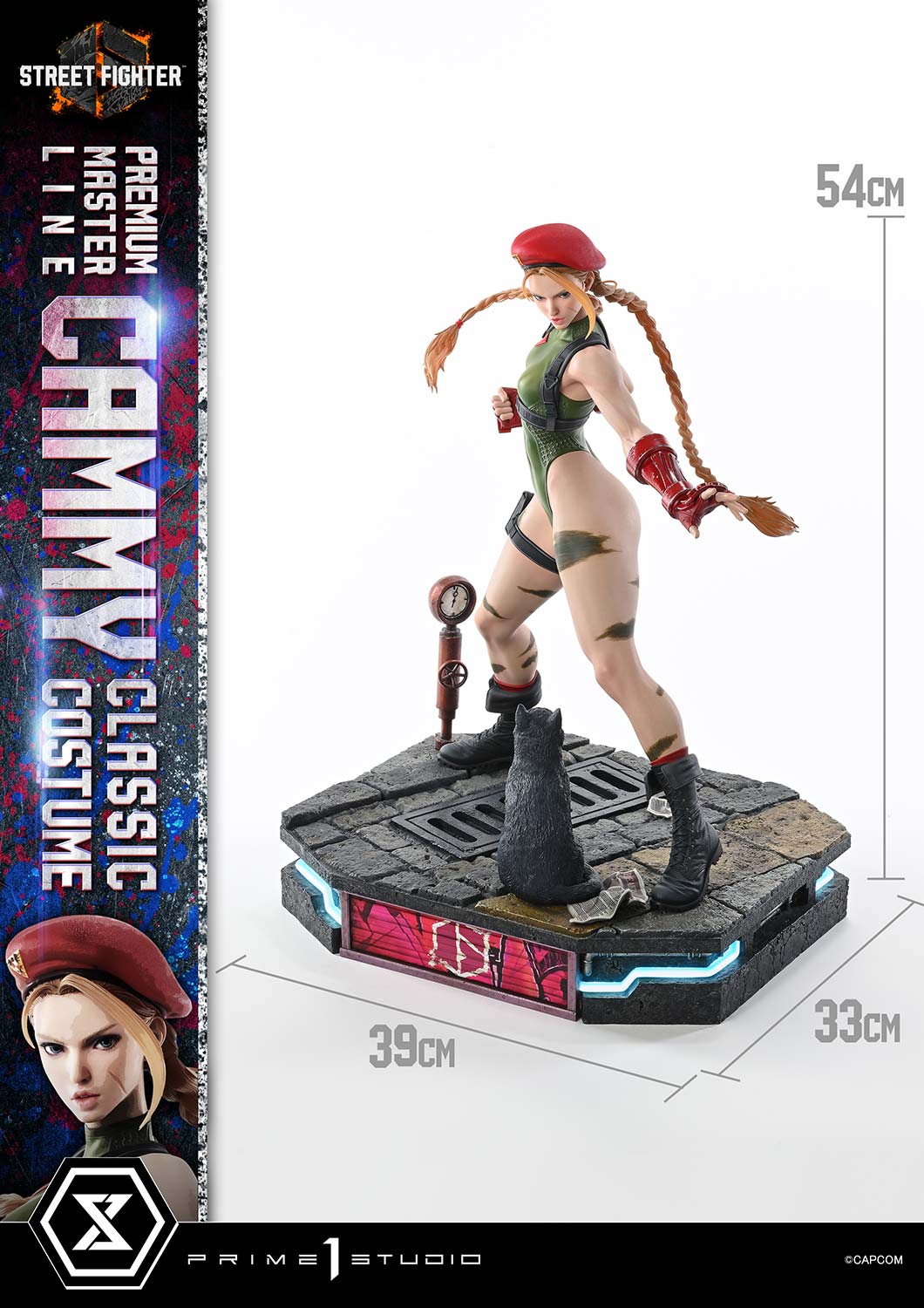 Street Fighter 6 Cammy Classic Costume 1/4 Statue by Prime 1 Studio