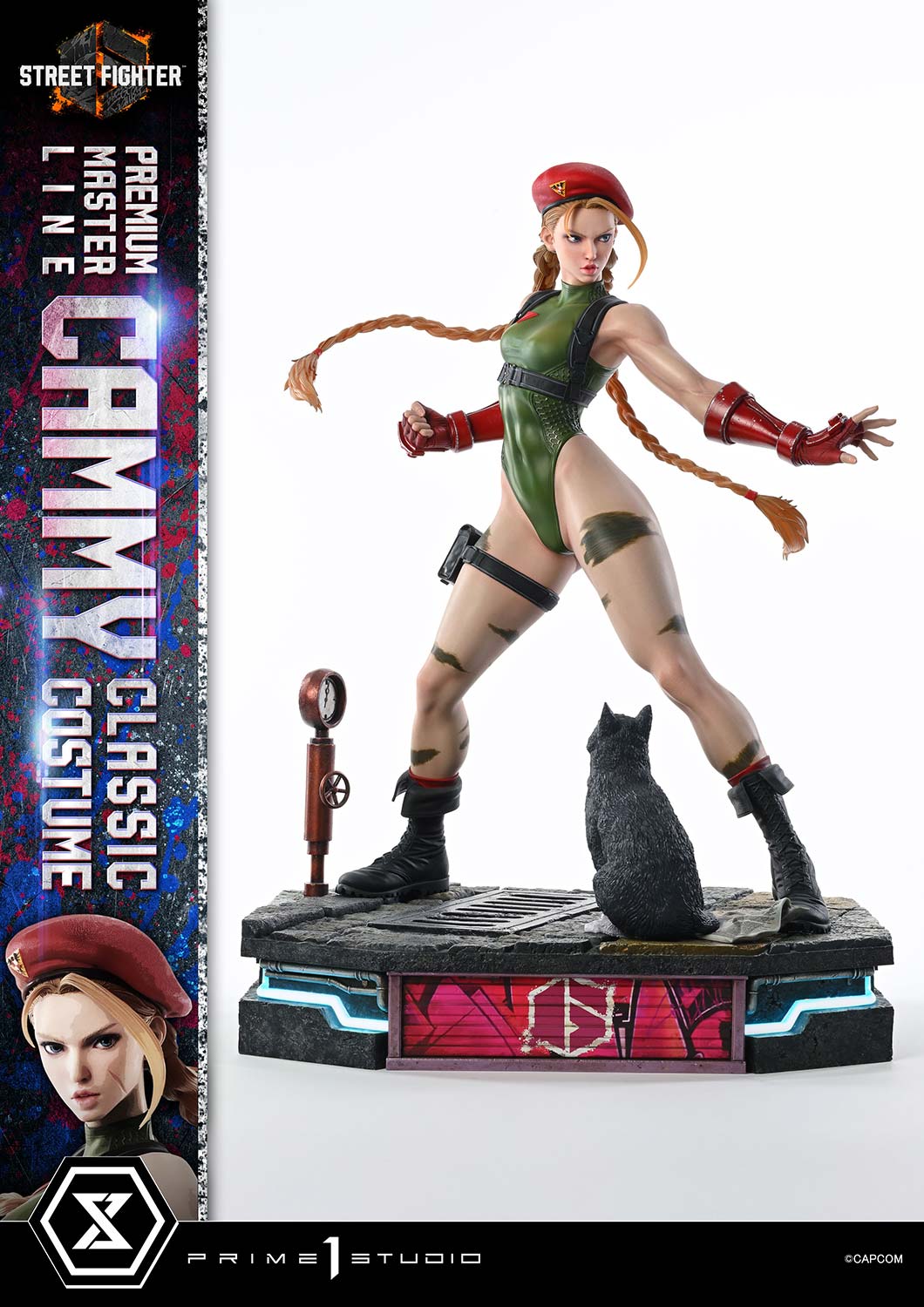 Street Fighter 6 Cammy Classic Costume 1/4 Statue by Prime 1 Studio