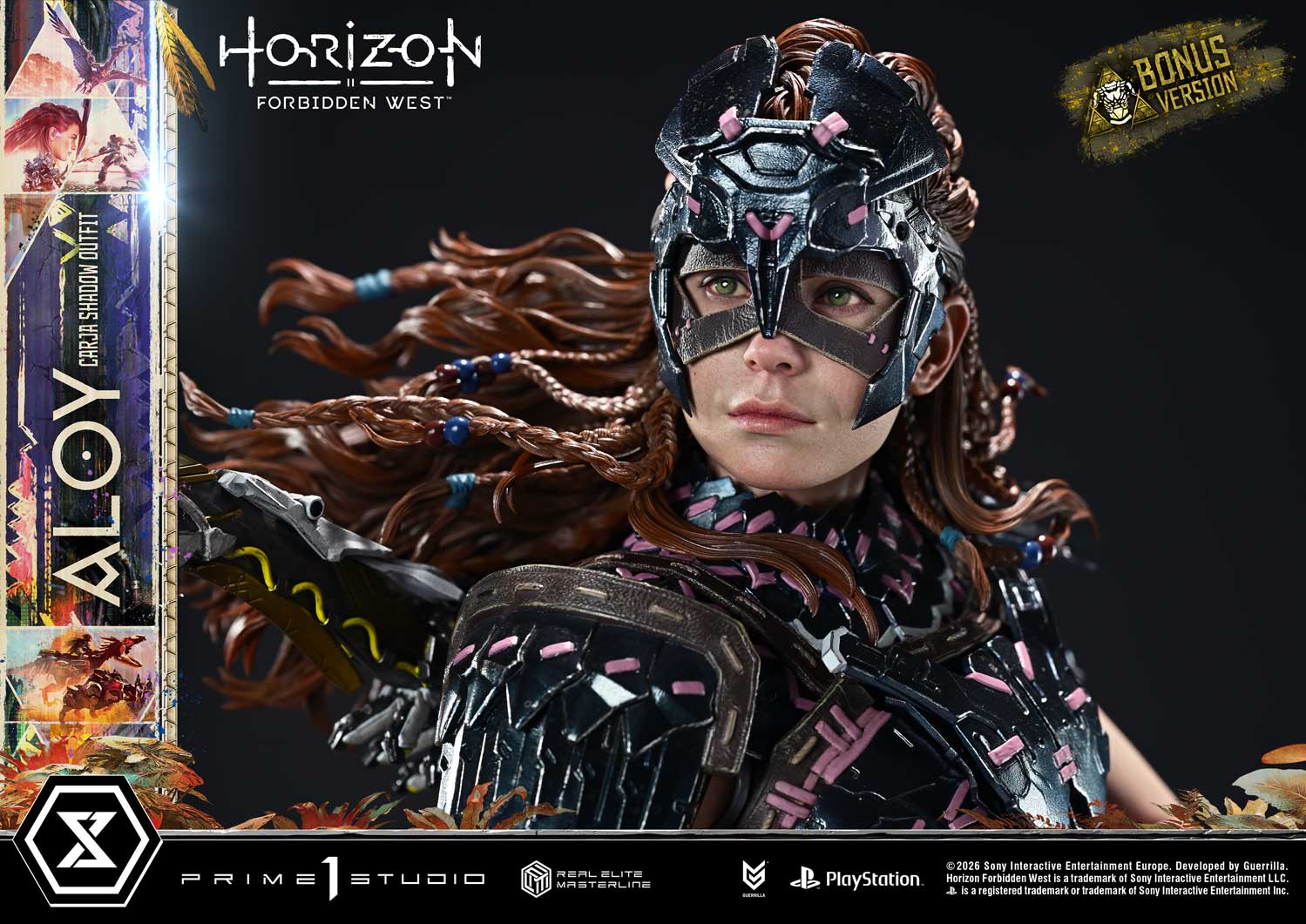 Horizon Forbidden West Aloy Carja Shadow Outfit DX Bonus Version By Prime 1 Studios