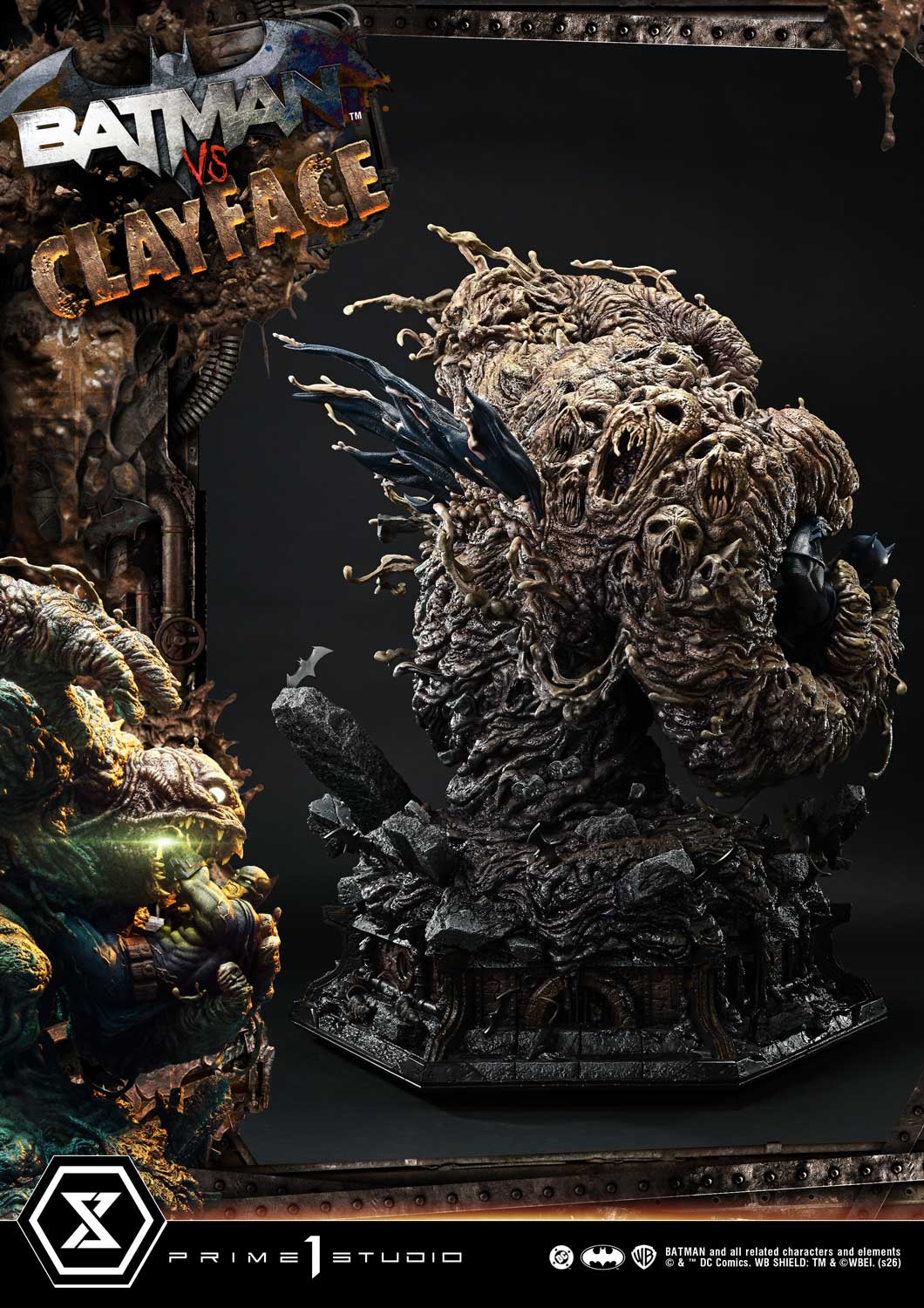 BATMAN VS CLAYFACE 1/4 Statue By Prime 1 Studio