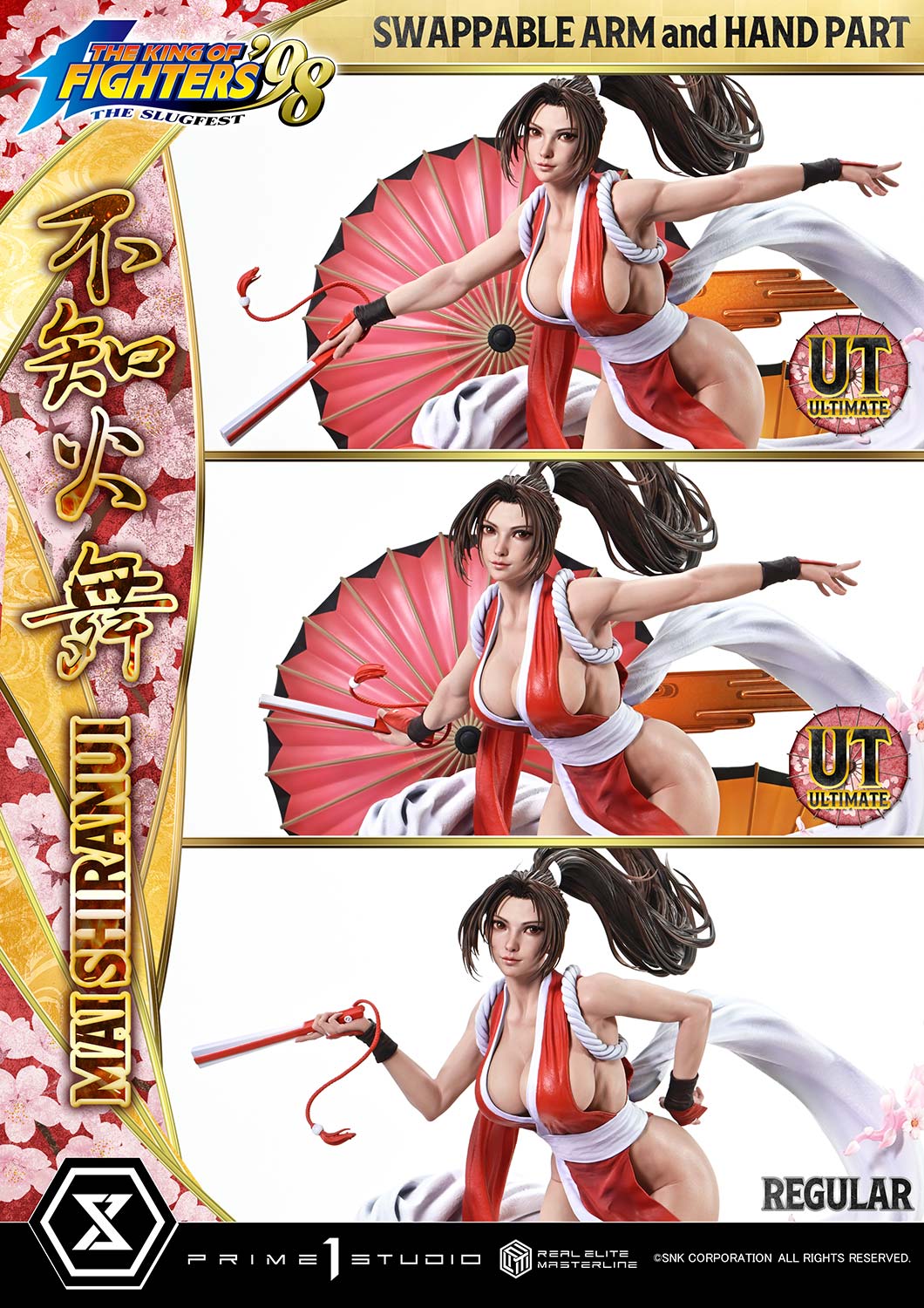 THE KING OF FIGHTERS '98 MAI SHIRANU Ultimate Bonus Version Statue by Prime 1 Studio