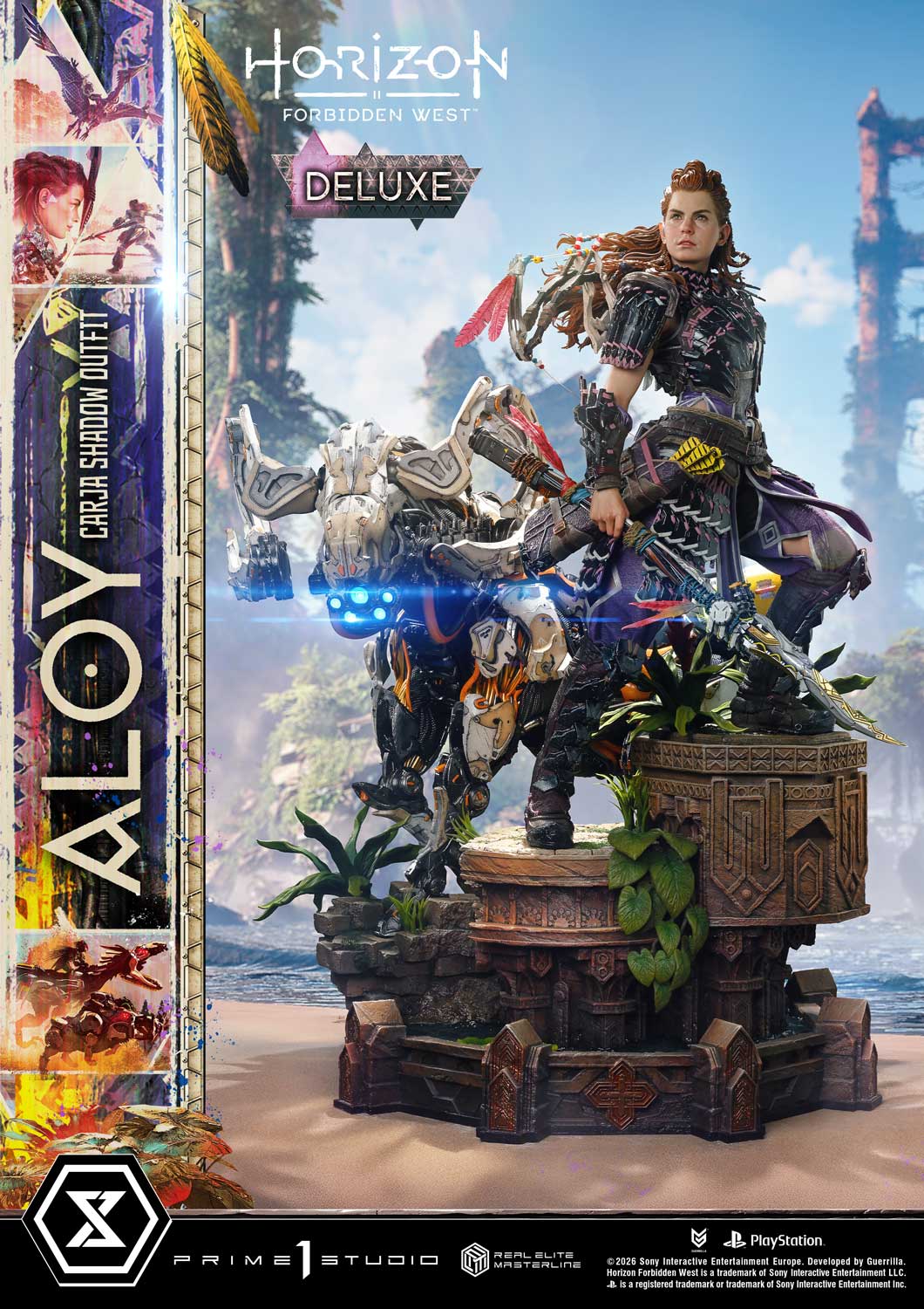 Horizon Forbidden West Aloy Carja Shadow Outfit DX Bonus Version By Prime 1 Studios