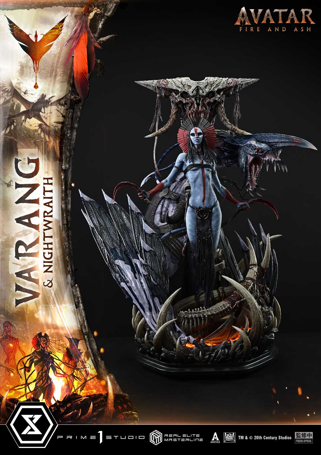 Fire and Ash (Film) Varang & Nightwraith Bonus Version Statue By Prime1 Studios