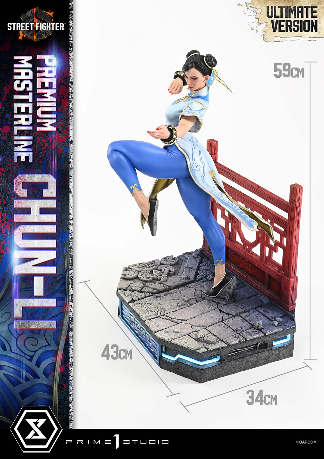 Street Fighter 6 Chun-Li Ultimate Bonus Version 1/4 Statue by Prime 1 Studio