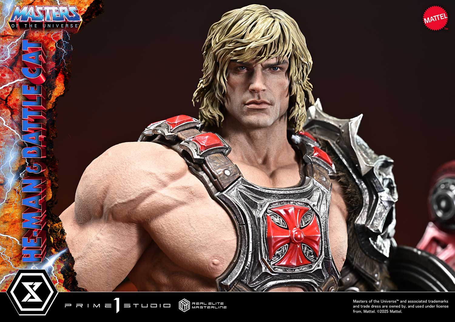 Masters of the Universe He-Man & Battle Cat By Prime 1 Studio