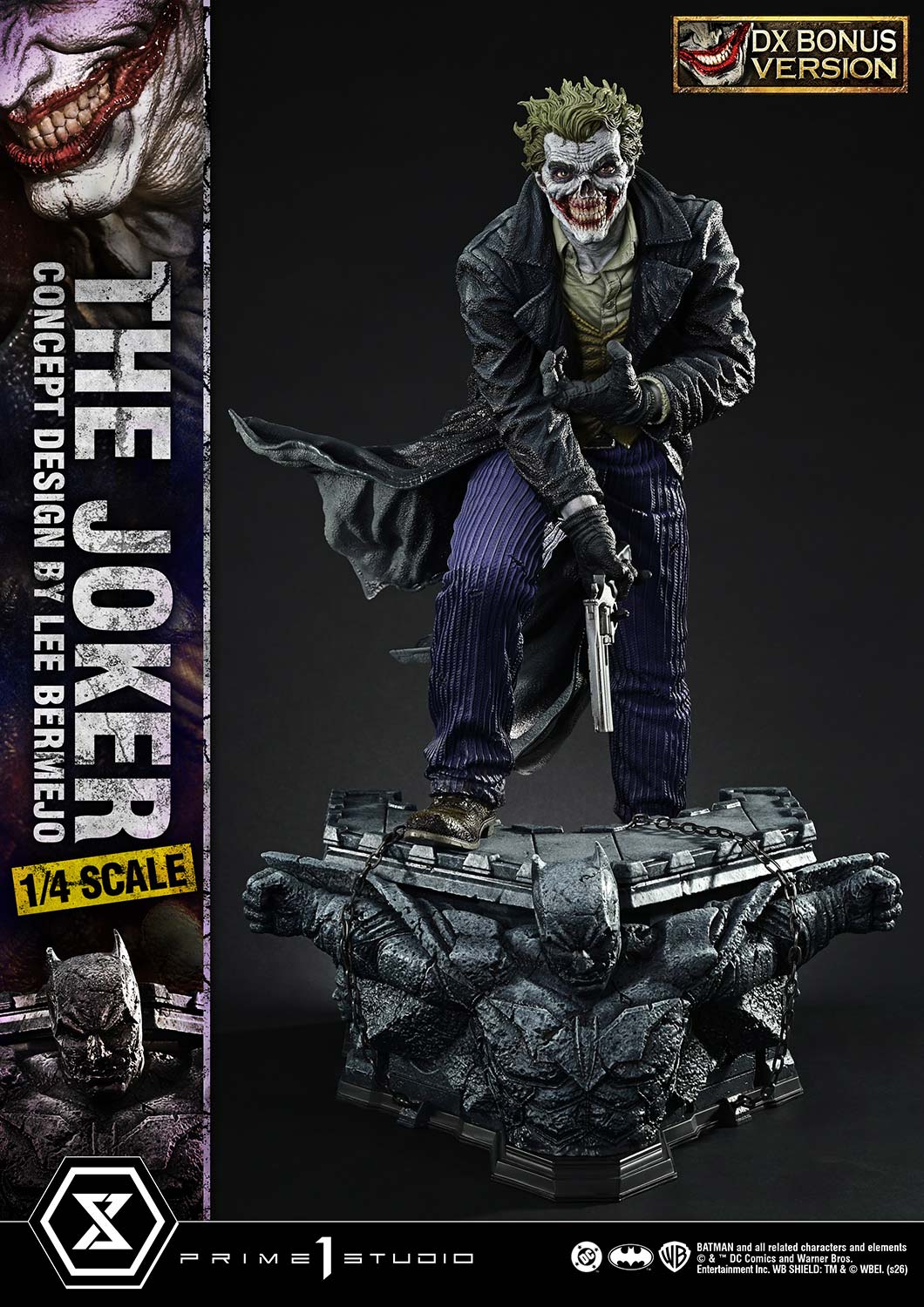 The Joker (Concept Design by Lee Bermejo) DX Bonus Ver. 1/4 Scale by Prime 1 Studio