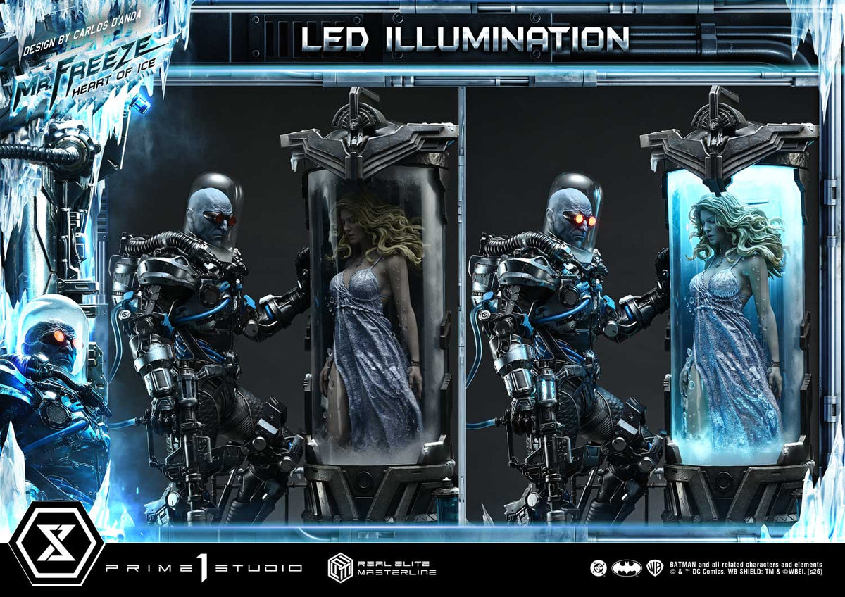 Mr. Freeze Heart of Ice (Design by Carlos D'Anda) DX Bonus Ver. 1/3 statue By Prime 1 Studio