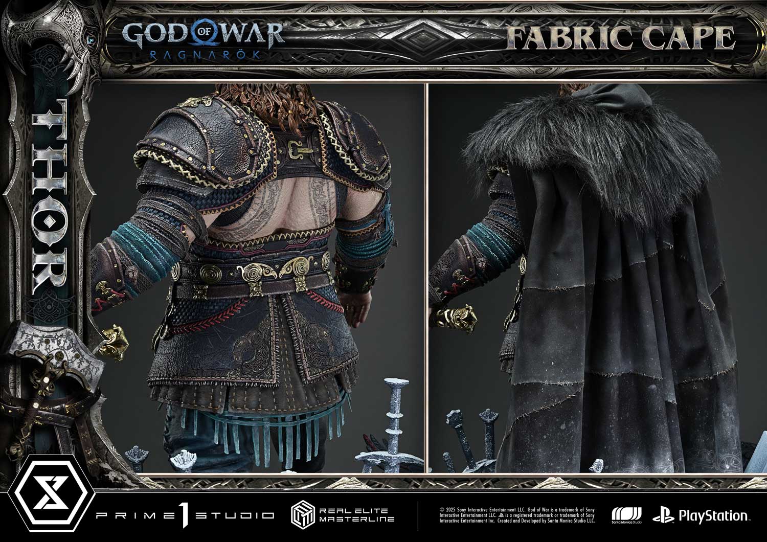 God Of War Ragnarok Thor Deluxe Bonus Version Statue By Prime1 Studios