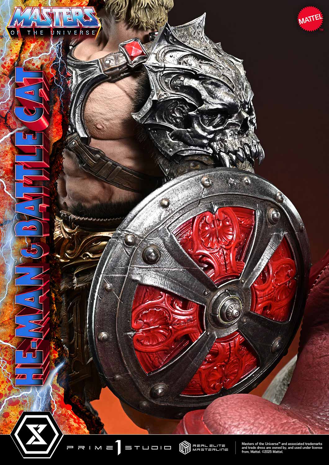 Masters of the Universe He-Man & Battle Cat Ultimate Bonus version By Prime 1 Studio