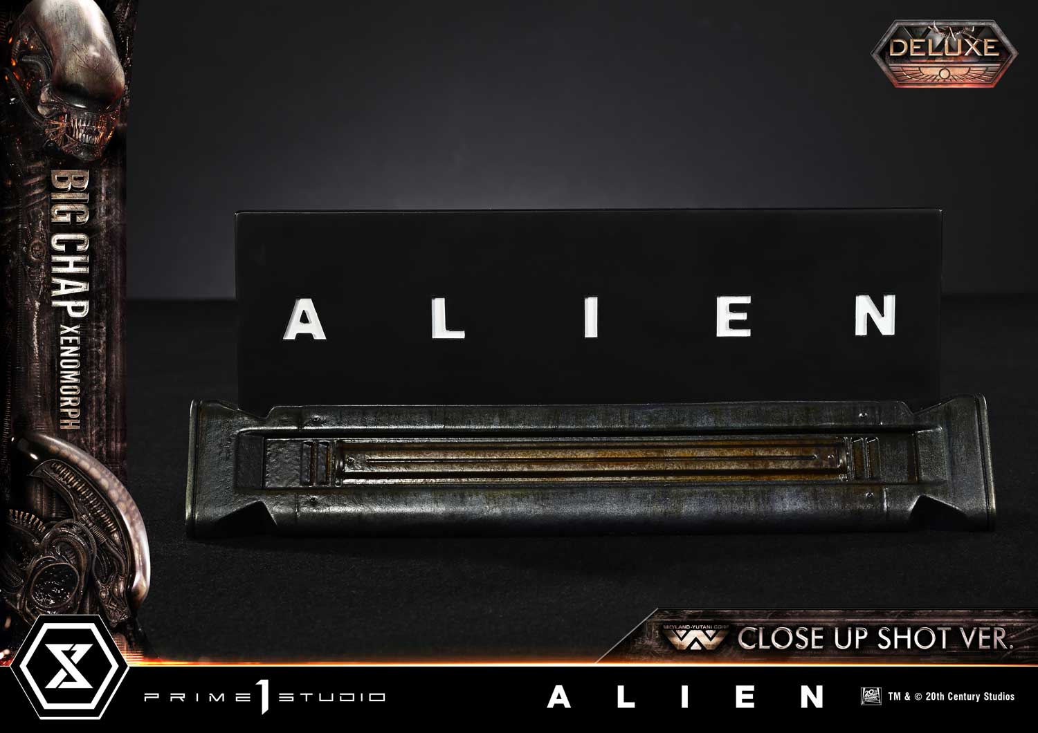 Alien (Film) Big Chap Xenomorph Close Up Shot ver. Deluxe Bonus By Prime1 Studio