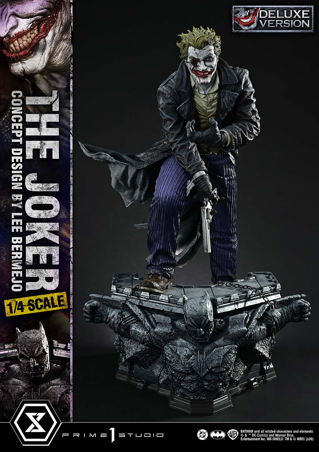The Joker (Concept Design by Lee Bermejo) DX Bonus Ver. 1/4 Scale by Prime 1 Studio
