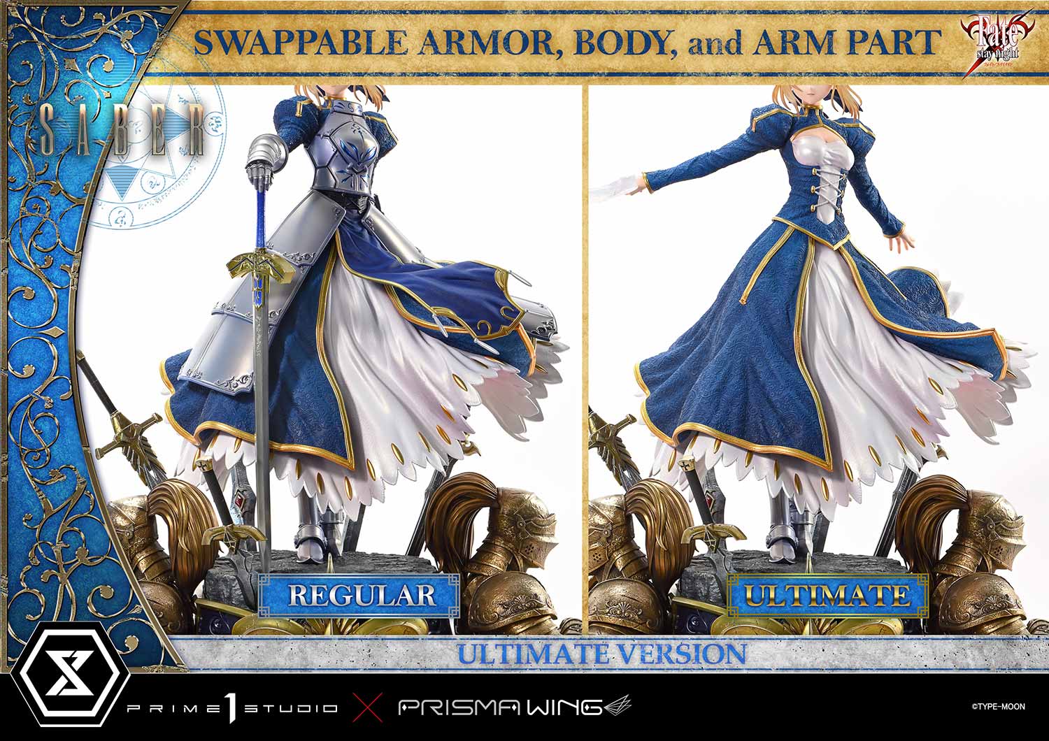 Fate/stay night Saber Ultimate Version Statue by Prime 1 Studios