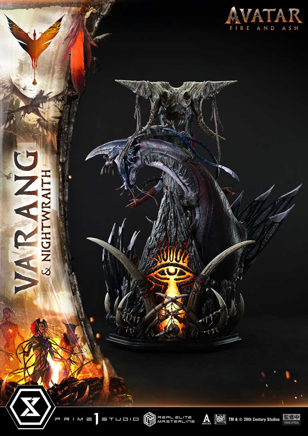 Fire and Ash (Film) Varang & Nightwraith Bonus Version Statue By Prime1 Studios