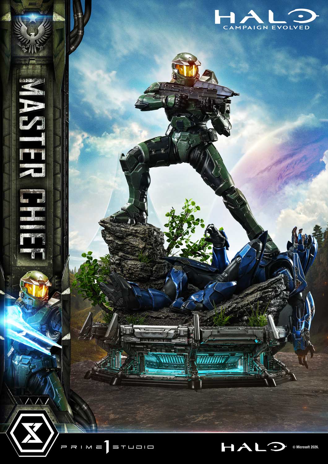 Halo: Campaign Evolved Master Chief 1/4 Statue (Bonus Version) by Prime 1 Studio