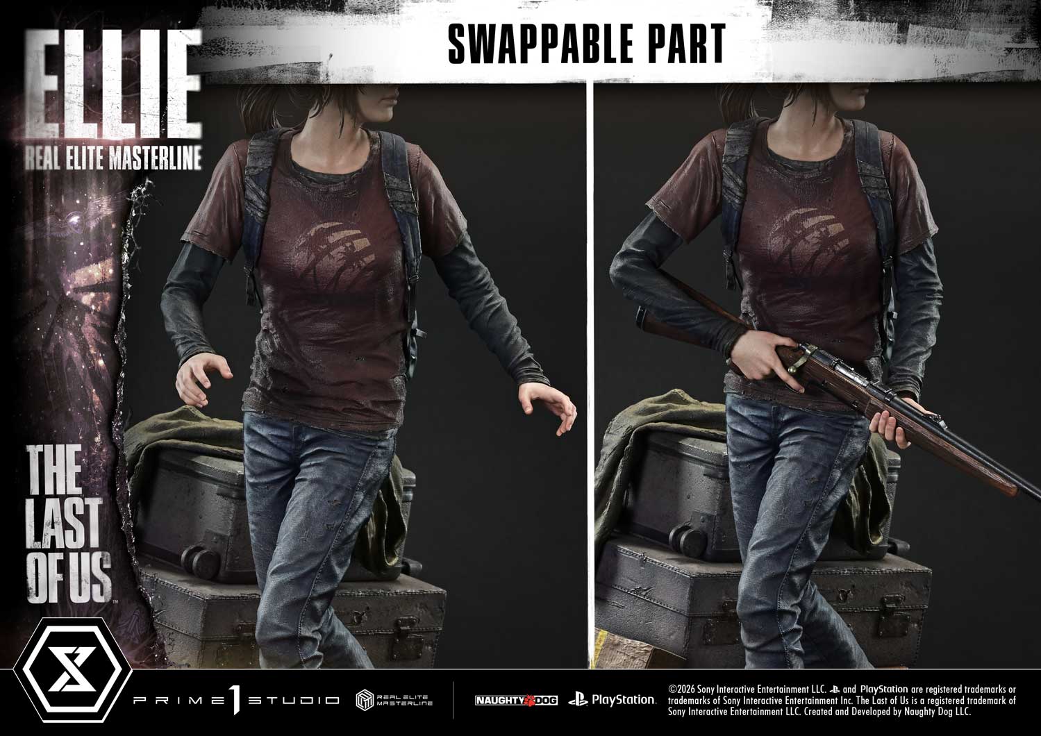 The Last of Us Part Ⅰ Ellie 1/4 Statue By Prime 1 Studio