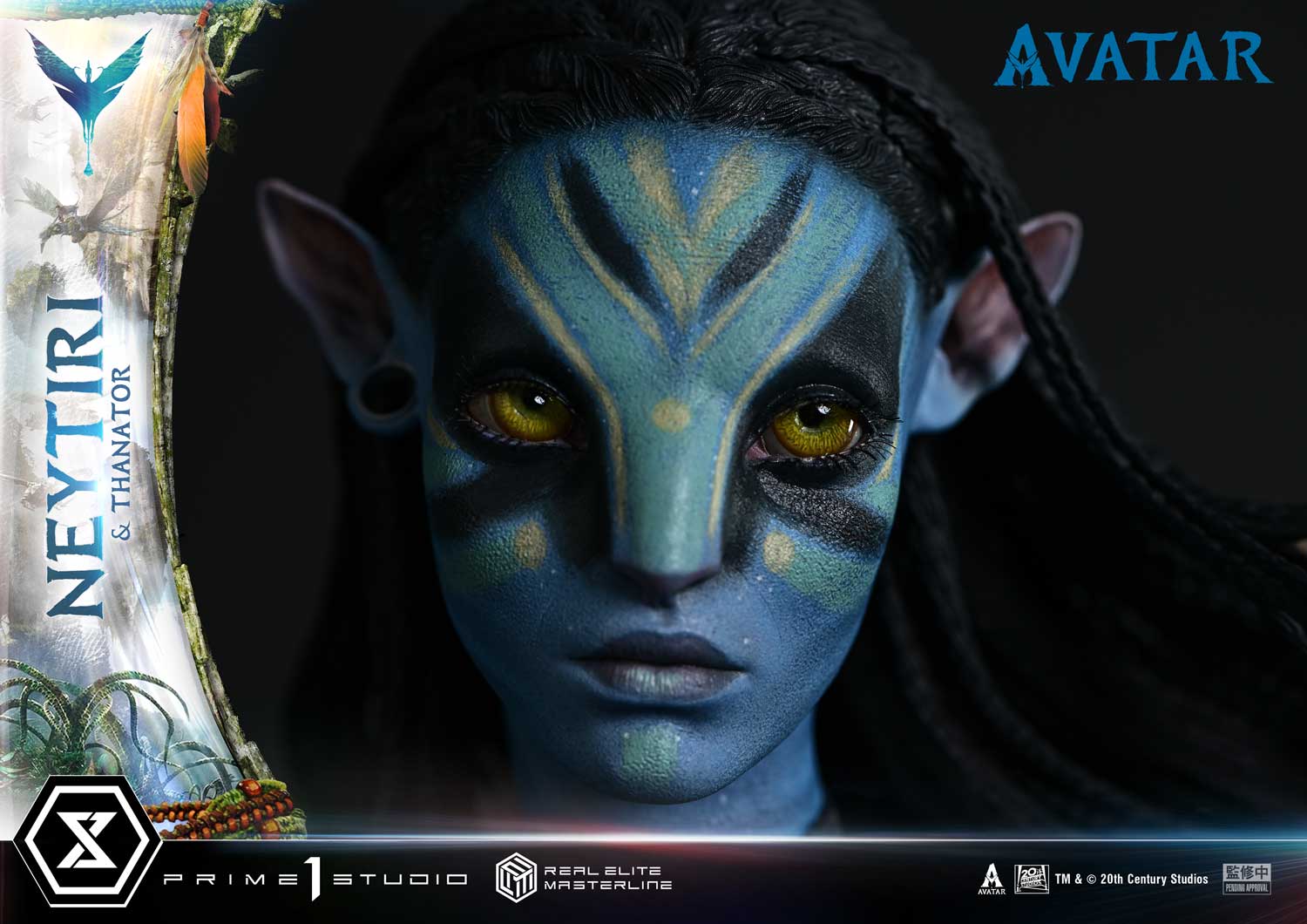 Avatar (Film) Neytiri & Thanator Bonus Version Statue By Prime1 Studios