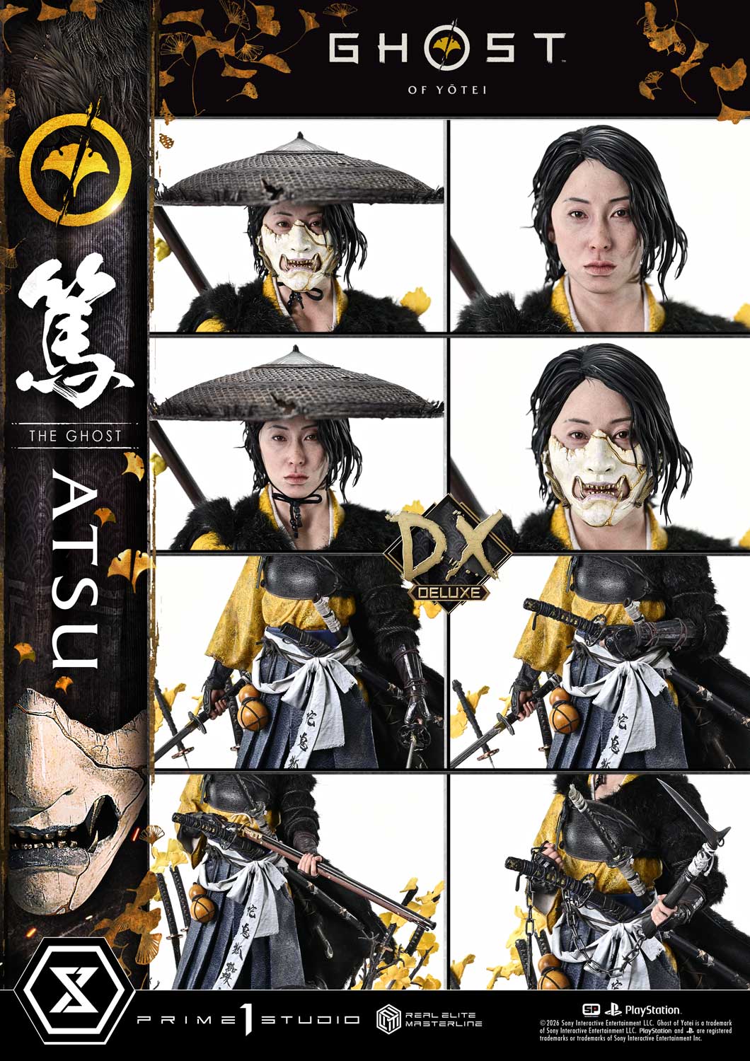 Ghost of Yōtei Atsu DX Bonus Version By Prime 1 Studio