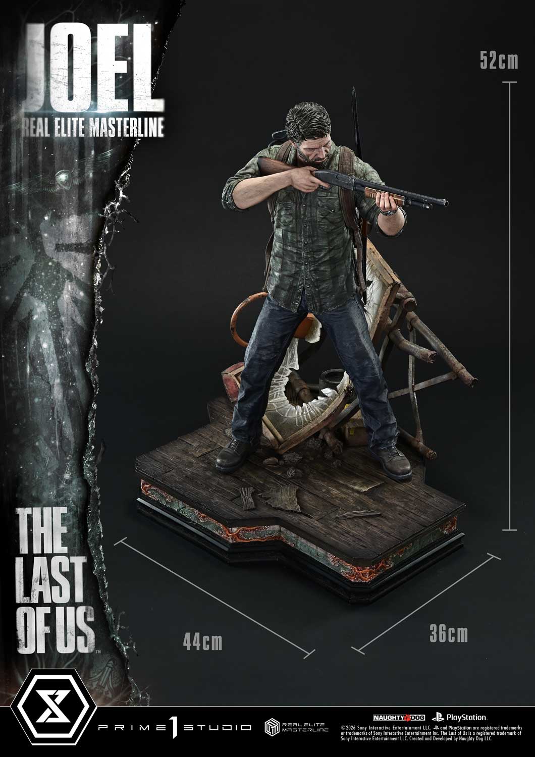 The Last of Us Part Ⅰ Joel 1/4 Statue By Prime 1 Studio