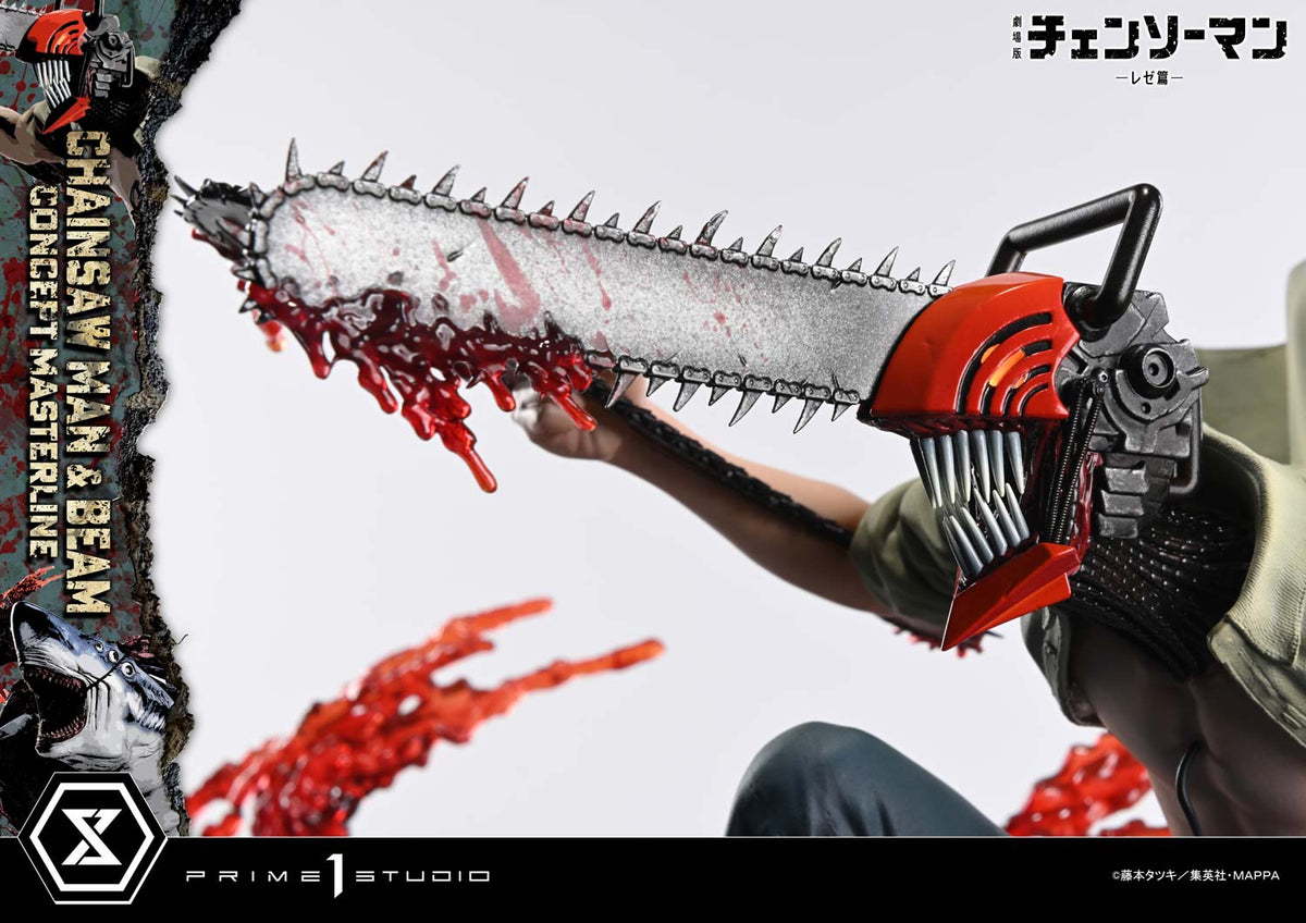 CHAINSAW MAN & BEAM (Reze Arc) Bonus Version 1/6 Statue By Prime 1 Studio