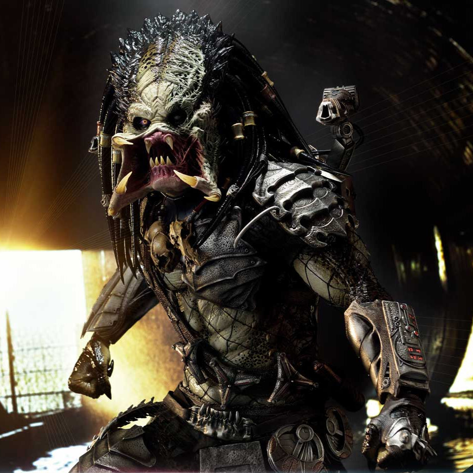 Wolf Predator (Aliens vs. Predator: Requiem) DX Bonus Version 1/3 Statue By Prime 1 Studio