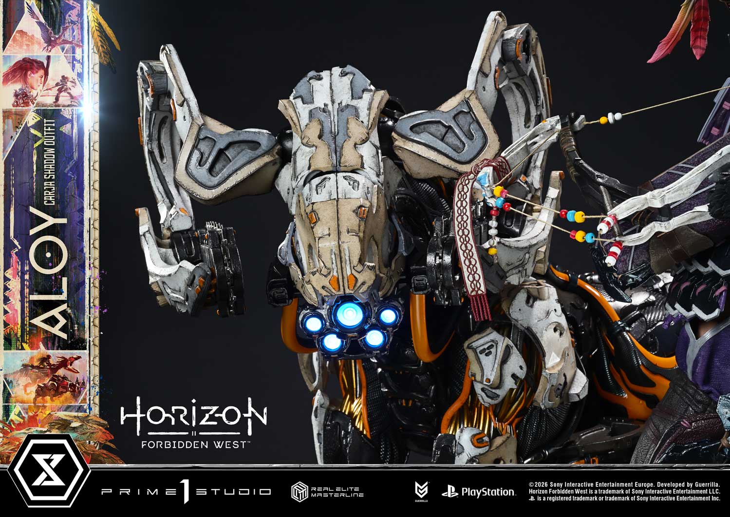 Horizon Forbidden West Aloy Carja Shadow Outfit DX Bonus Version By Prime 1 Studios