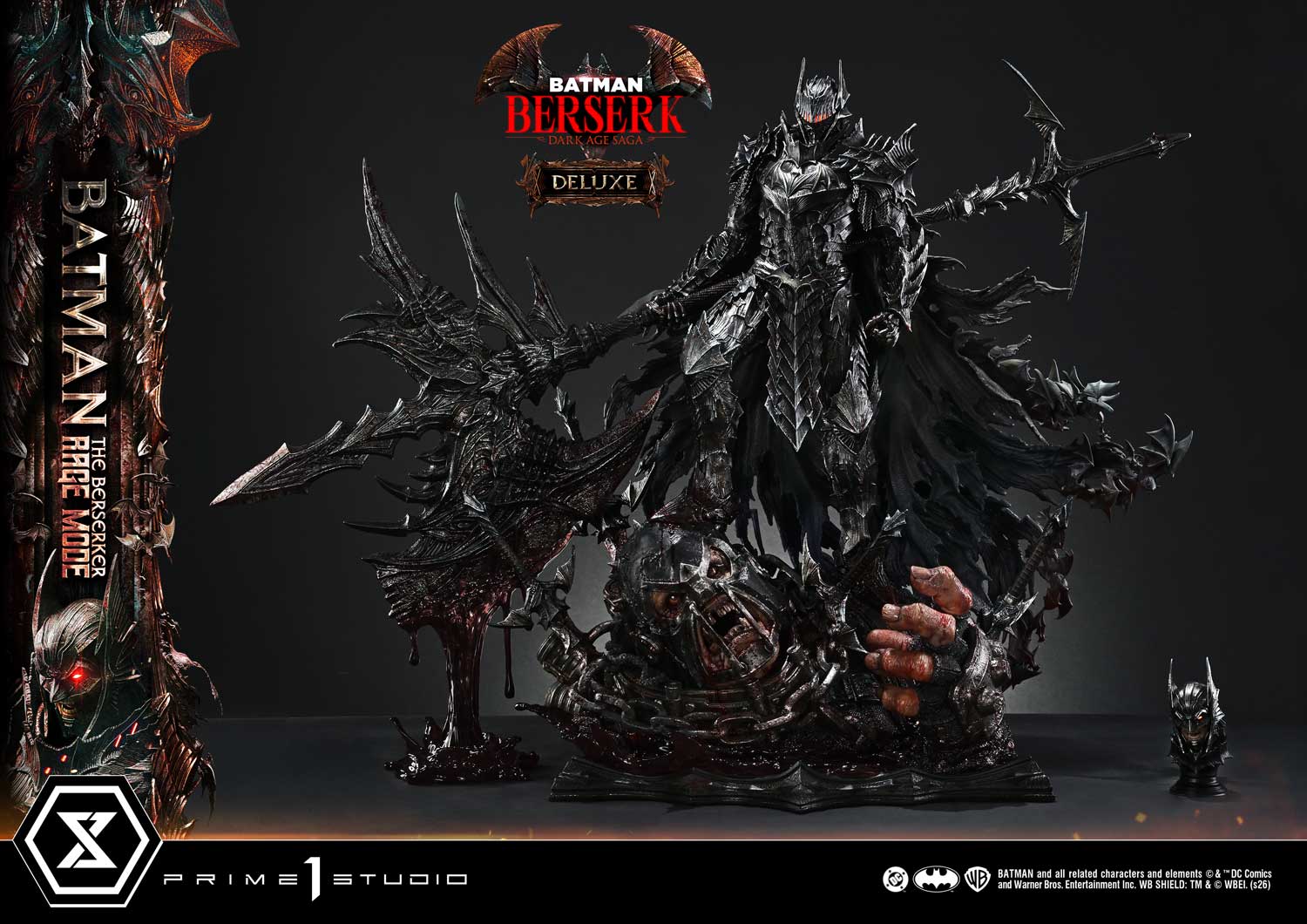 Batman: The Berserker Rage Mode DX Bonus Version Statue By Prime 1 studio